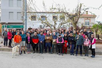 Éxito en la prueba de las Rutas de Senderismo 2025 en Alatoz con 50 participantes