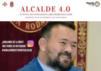 El alcalde de La Roda (Albacete) hará un directo en Instagram este domingo para conectar con el público joven