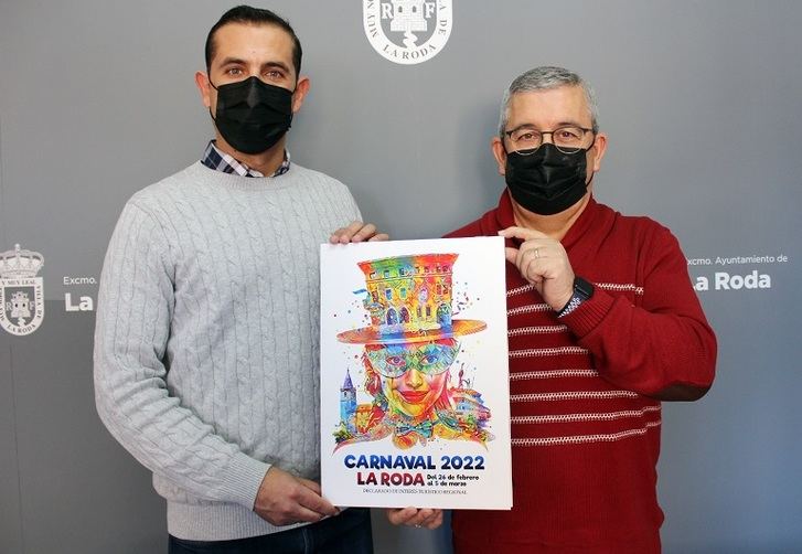 'Alegría' es el nuevo cartel del Carnaval 2022 en La Roda (Albacete)