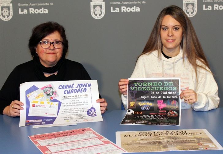 La Concejalía de Juventud de La Roda presenta divertidas propuestas para esta Navidad