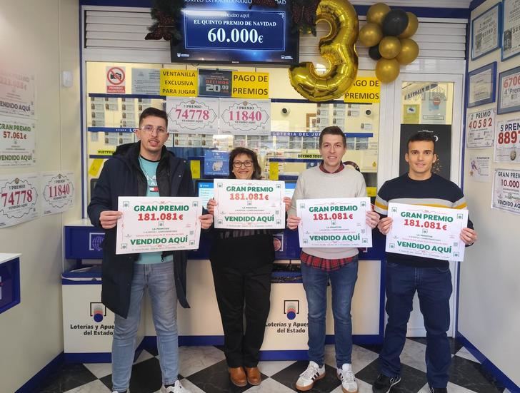 La Roda celebra un premio de 181.081 euros en la Primitiva