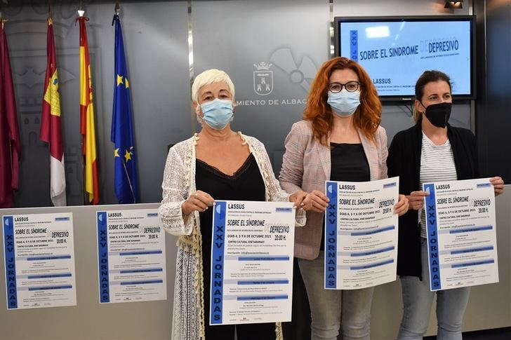 Lassus anima a los albaceteños a asistir a sus Jornadas sobre el Síndrome Depresivo que serán presenciales y online