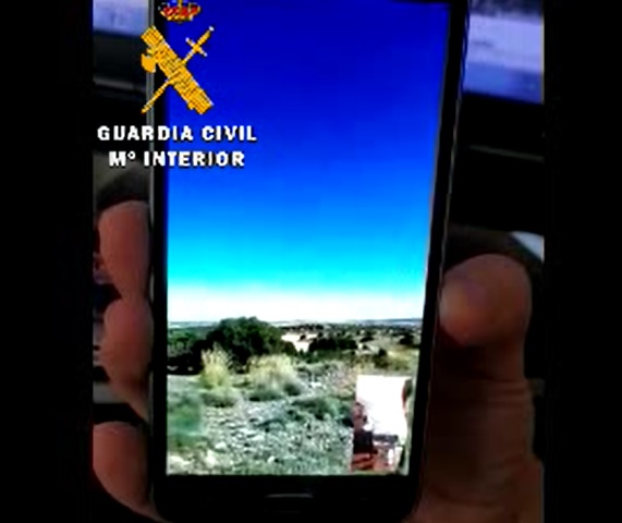 La Guardia Civil localiza a una invidente que se había desorientado en un paraje de Pozohondo (Albacete)