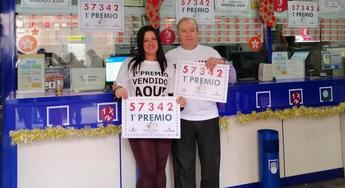 La administración 11 de Albacete vende el 57.342, primer premio de la Lotería del Niño