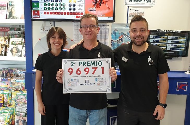 Segundo premio de 120.000 euros de la Lotería Nacional vendido en Albacete, en Menéndez Pidal