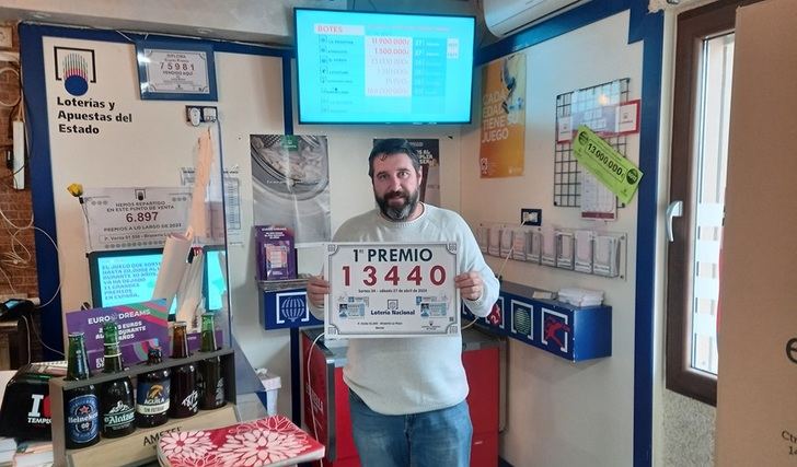 Barrax (Albacete) una de las localidades agraciadas con el primer premio de la Lotería Nacional