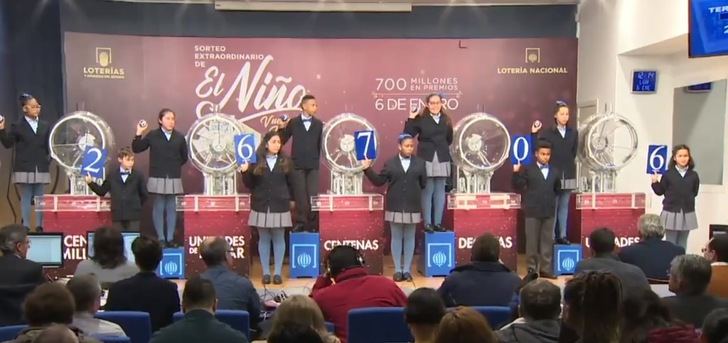 El Sorteo de la Lotería de 'El Niño' 2021 reparte, igual que el año pasado, 700 millones en premios
