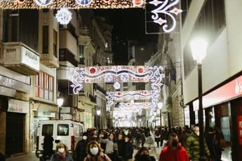 Albacete ya tiene encendidas sus luces de Navidad