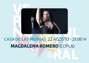Magdalena Romero cautivará al público con un emotivo concierto en la Casa de las Monjas