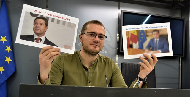 El PSOE de Albacete acusa al alcalde de tener una ciudad con muy mal índice de transparencia