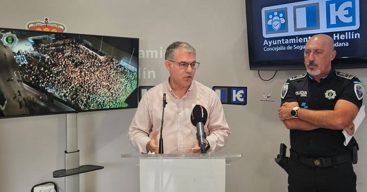 La Feria 2025 de Hellín: Un éxito en seguridad y prevención, según el alcalde