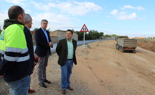Las obras del Ayuntamiento de Albacete en la AB-20, entre la carretera de San Pedro y el Jardín Botánico, finalizarán en febrero