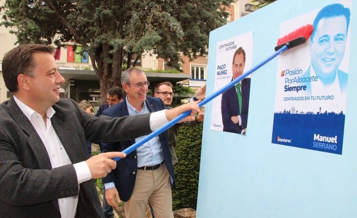 Manuel Serrano y el PP de Albacete salen “a ganar las elecciones” y posibilitar un gobierno de “solvencia y crecimiento”