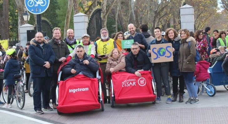 Albacete acogió en el Parque Abelardo Sánchez la marcha ‘Muévete por el clima’