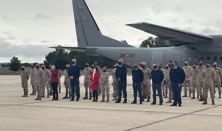 Margarita Robles, en Albacete, no descarta enviar más armas a Ucrania e insiste en que no se puede dar mucha publicidad