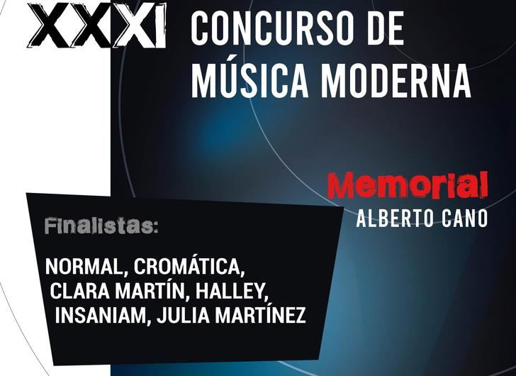 La final del XXXI Concurso de Música ‘ Memorial Alberto Cano’ tendrá lugar el sábado 27 de abril en el Auditorio de Albacete