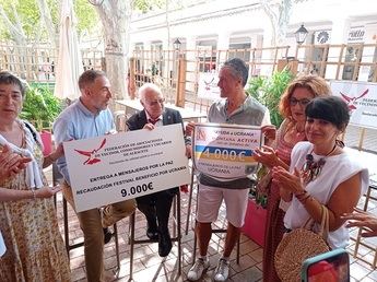 Mensajeros de la Paz recibió 9.000 euros recaudados en la jornada de convivencia ‘Albacete con Ucrania’