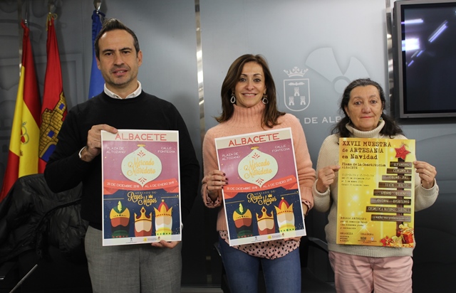 Albacete se prepara para su Mercado de Navidad, del 20 de diciembre al 6 de enero