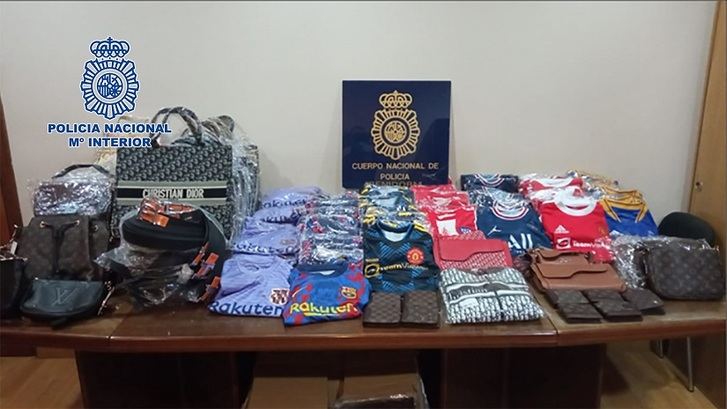 La policía detiene a 31 personas acusadas de distribuir productos falsos en Albacete y otras provincias