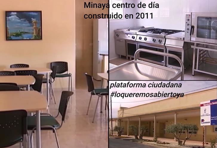 Exalcaldes de Minaya exigen la apertura inmediata del Centro de Día para mayores y dependientes