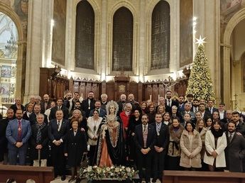 La Cofradía de Nuestra Señora de Los Dolores celebra una emotiva eucaristía en la Catedral de Albacete