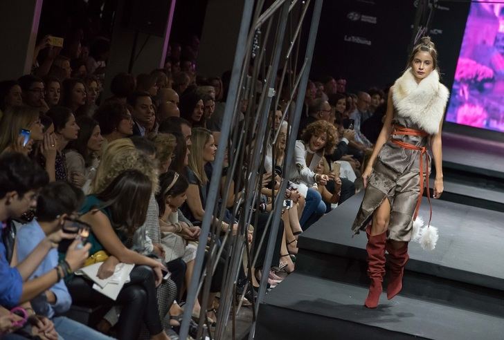Imagen de un desfile de AB Fashion en Albacete.
