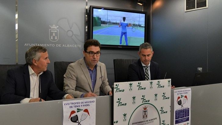 La XVIII edición del Trofeo de Navidad de Albacete de Tenis y Pádel reunirá a 150 participantes
