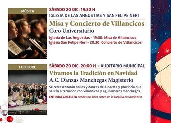 Actividades culturales navideñas: Misa y Concierto de Villancicos del Coro Universitario este fin de semana