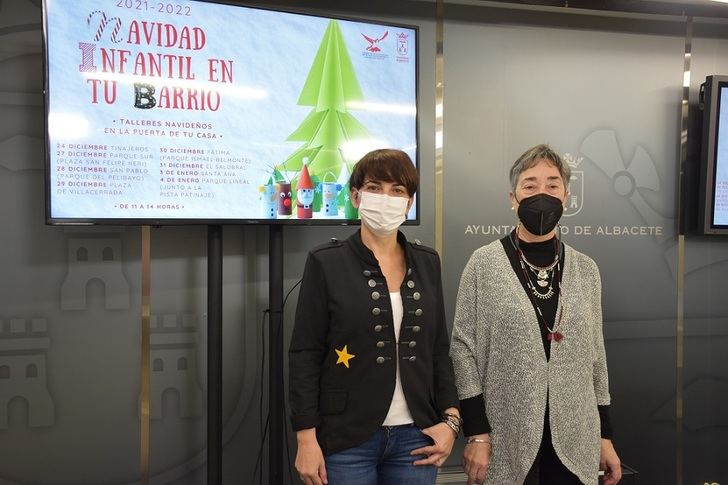La Navidad Infantil en tu Barrio acercará talleres a los barrios y pedanías de Albacete hasta el 3 de enero