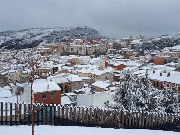 Castilla-La Mancha registra 28 incidentes por nieve durante la madrugada, ninguno de ellos grave