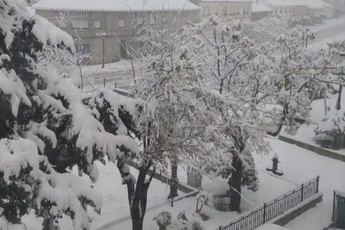 Abierta al tráfico la N-322 en El Cubillo (Albacete) tras dos días de nevadas en la provincia