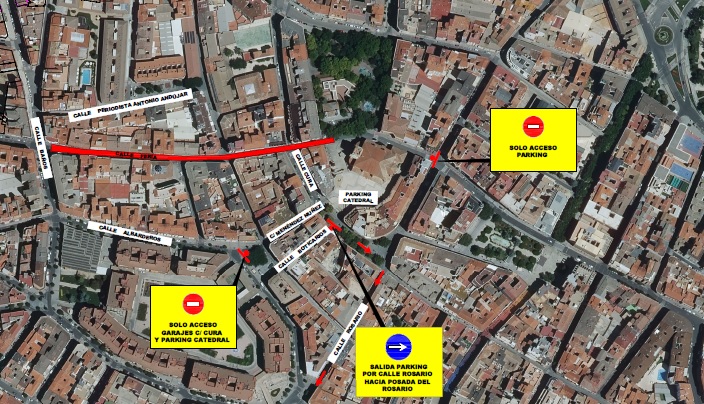 El Ayuntamiento de Albacete inicia el asfaltado en la calle Feria para mejorar las vías antes de las fiestas de septiembre