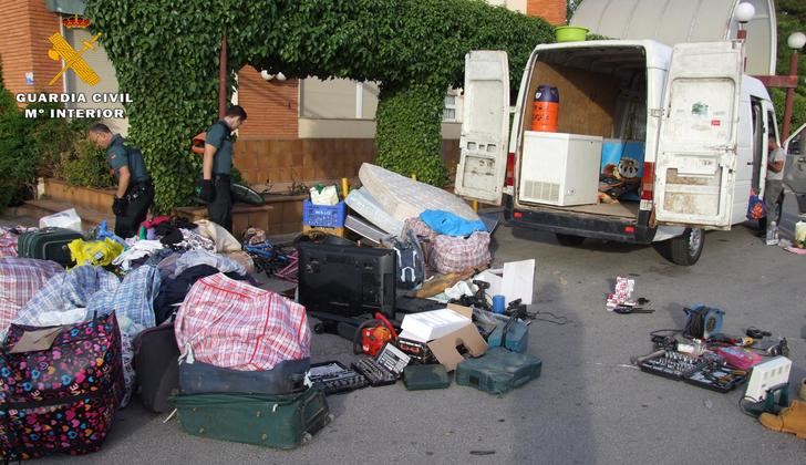 Siete personas detenidas por 63 robos con fuerza en las provincias de Albacete, Ciudad Real y Cuenca