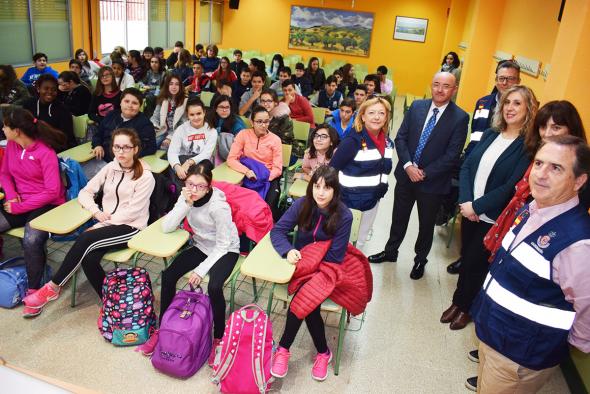 El Gobierno de Castilla-La Mancha informa en los centros docentes de Puertollano sobre el Plan de Emergencia Exterior