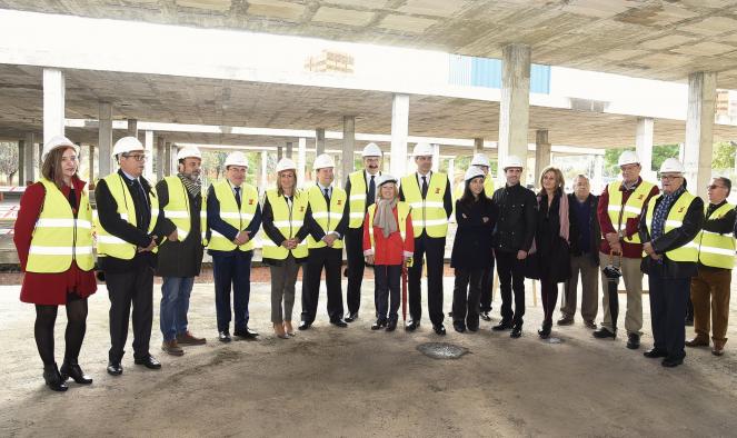 Se reinician las obras del centro se salud de Santa Bárbara (Toledo)