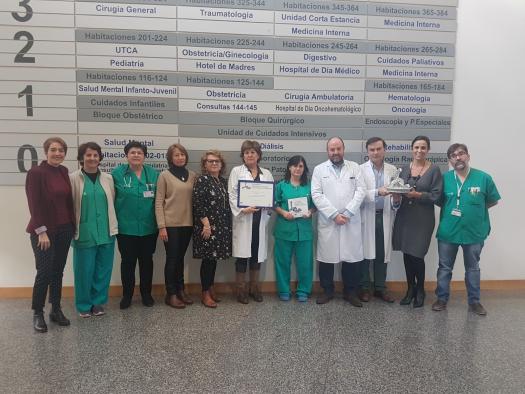 El Hospital de Ciudad Real premiado por su proyecto de colaboración con los pacientes