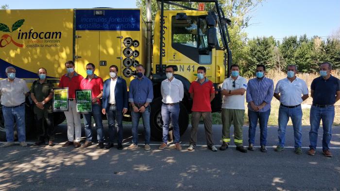 Castilla-La Mancha destaca la labor del dispositivo INFOCAM y lanza la segunda fase de la campaña contra incendios