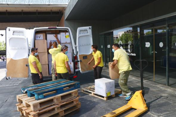 Castilla-La Mancha reparte 20 millones de artículos de protección para sanitarios desde el inicio de pandemia