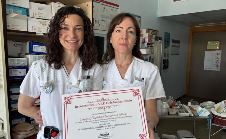 La Consulta de Ostomías del Hospital de Albacete recibe un reconocimien