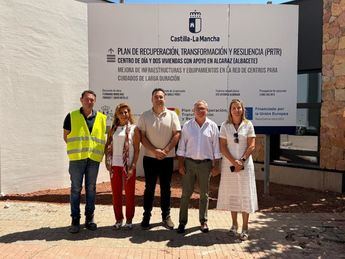 Continúan las obras del nuevo centro de día y viviendas para personas con discapacidad en Alcaraz con una inversión de 2.6 millones de euros