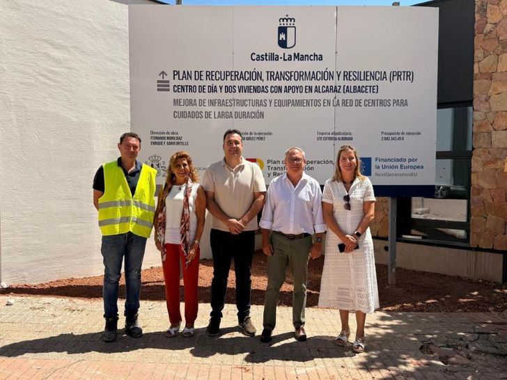 Continúan las obras del nuevo centro de día y viviendas para personas con discapacidad en Alcaraz con una inversión de 2.6 millones de euros