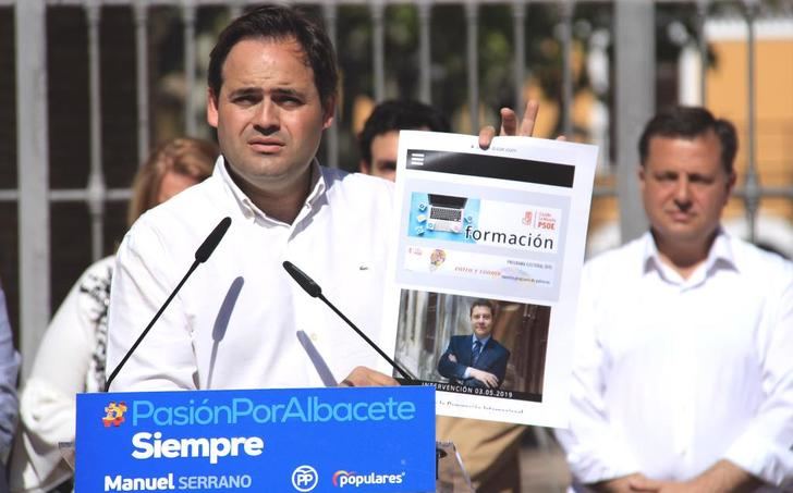 Núñez (PP) se compromete a hacer un pabellón y una piscina olímpica en Albacete