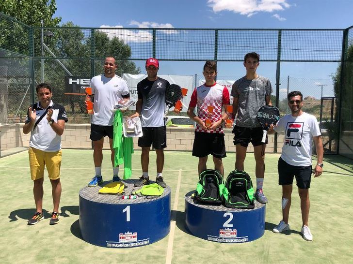 El Torneo de Pádel de San Pedro, que organiza la Diputación, registró una alta participación