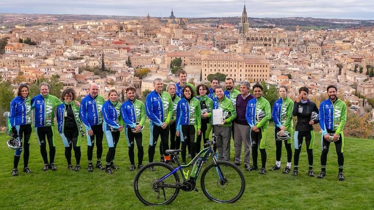 Page participa en la marcha ciclista ‘Moving for Climate Now’ en una apuesta por la movilidad sostenible