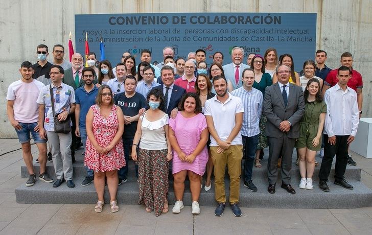 Las 65 personas con discapacidad intelectual que han opositado en el turno independiente se incorporan ya a sus puestos en C-LM
