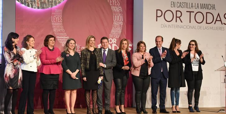 Page preside el acto institucional de Castilla-La Mancha con motivo del Día Internacional de las Mujeres