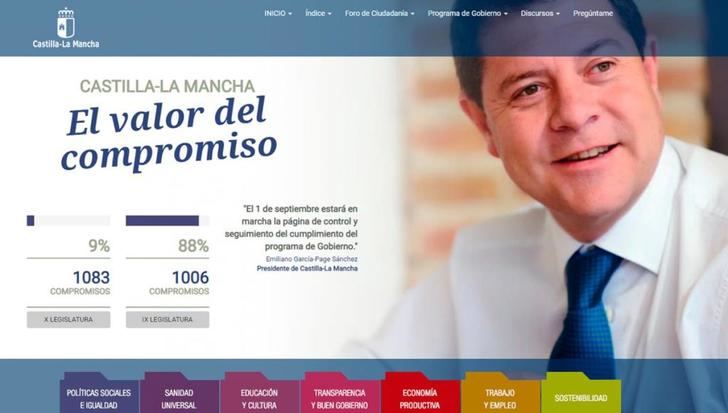 La Junta de Castilla-La Mancha sigue cumpliendo los compromisos para esta X legislatura llegando al 9% de ejecución