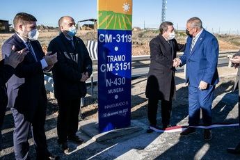 La Junta de Castilla-La Mancha rehabilita la CM-3119 entre Villarrobledo y Munera con una inversión de dos millones de euros