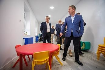 Page participar en la inauguración de escuela infantil en Pozo Lorente (Albacete)