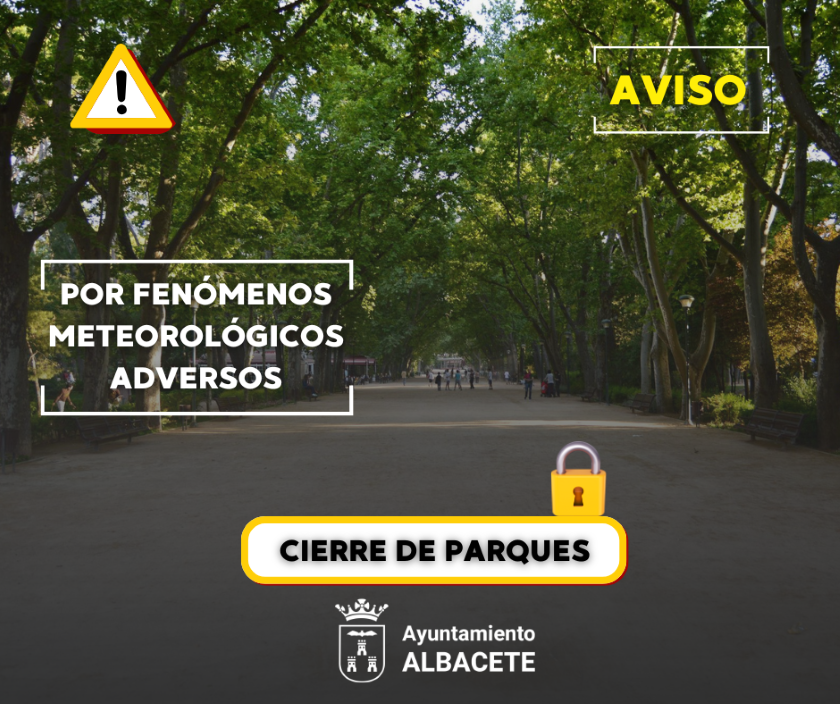 El Ayuntamiento de Albacete activa el Plan de Emergencias ante aviso naranja de tormentas